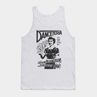 Vintage Danceteria Defunct Nightclub NYC 70s DJ Live Music Tank Top